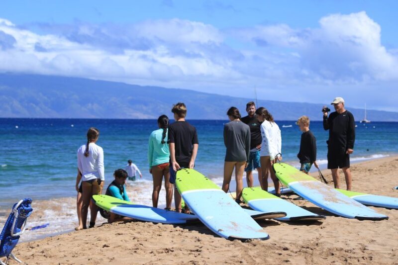 Maui: Group Surf Lesson - Key Points