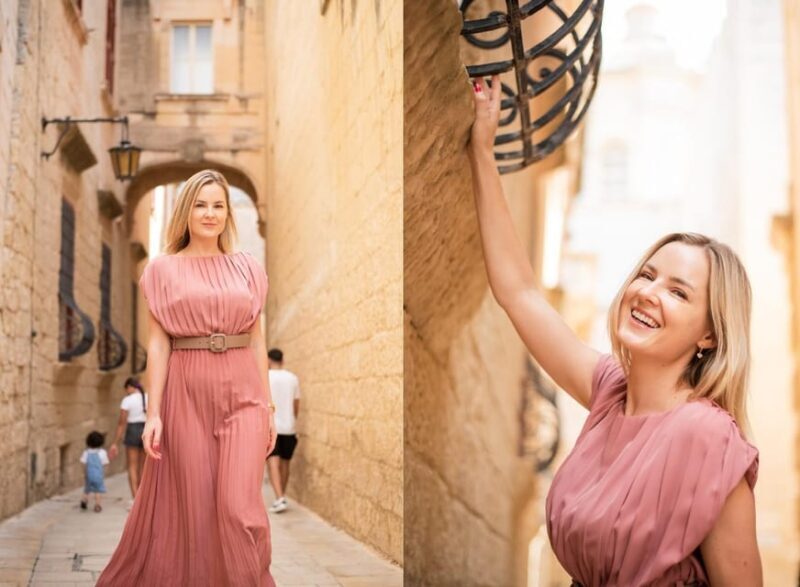 Mdina Professional Photoshoot 45 min over 70 digital Photos - FAQs