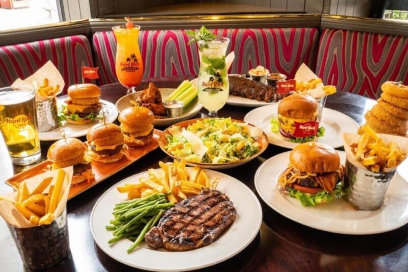 Meal at Hard Rock Cafe Orlando at Universal CityWalk - Key Points