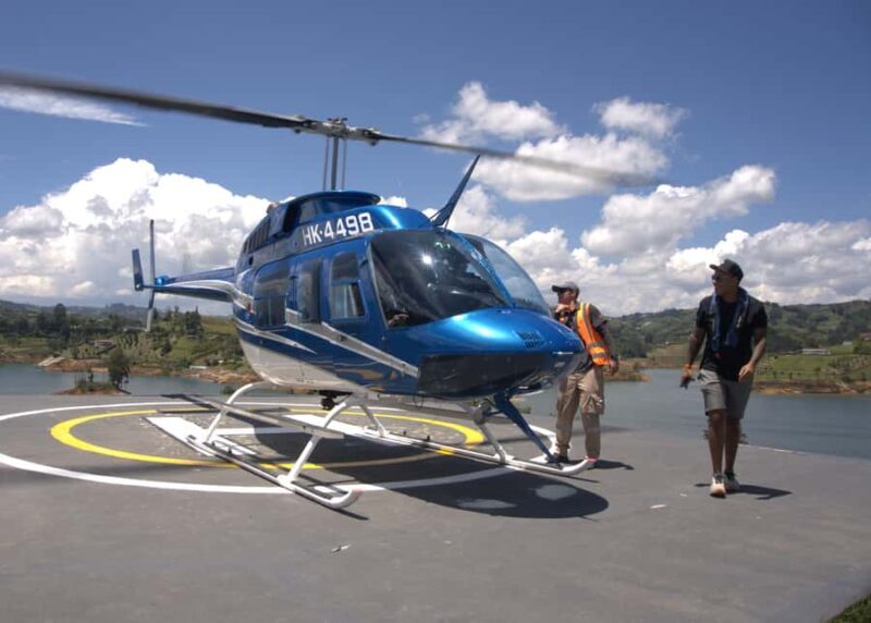 Medellín: Guatapé Private Tour with Helicopter & Boat Ride - Starting Point: From Medellín to Guatapé