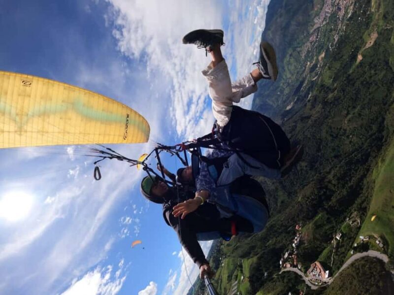 Medellin: Paragliding flight with GoPro photos and videos - An Authentic Paragliding Adventure in Antioquia