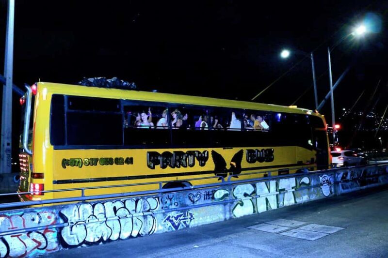 Medellin: Rumbero Party Bus with all the beer you can drink - Food and Drinks