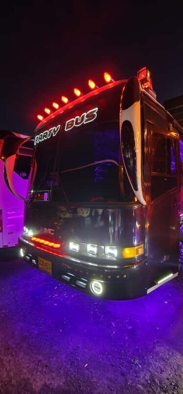 Medellin: Rumbero Party Bus with all the beer you can drink - Authenticity and Fun Factor