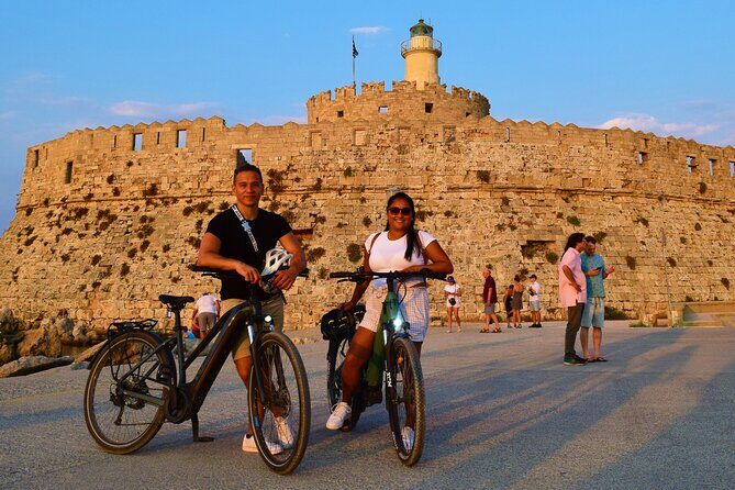 Mediaeval Rhodes E-bike Highlights Photo Tour Morning/Sunset - A Deep Dive into the Rhodes E-bike Tour