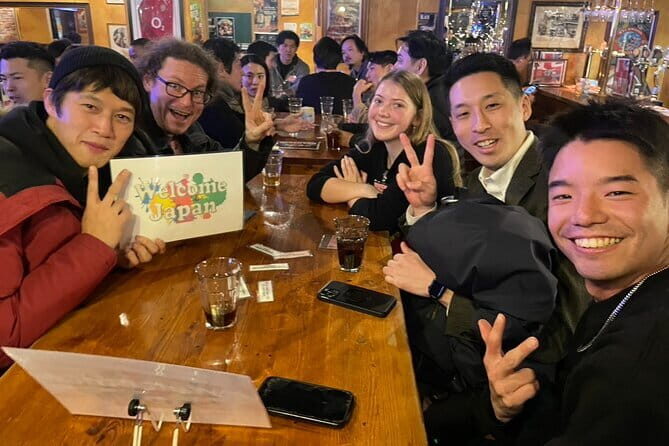 Meet Osaka locals and Japanese speaking experience at Pub Umeda - Key Points