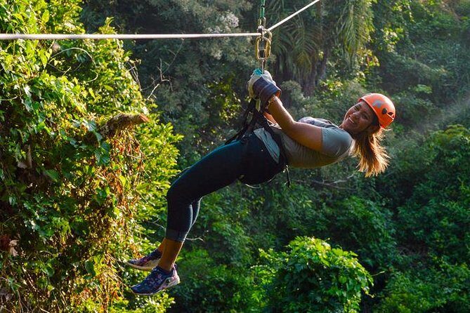 Mega Excursion Zipline, Sloths & Monkeys, Chocolate Factory, Beach & Shuttle - Key Points
