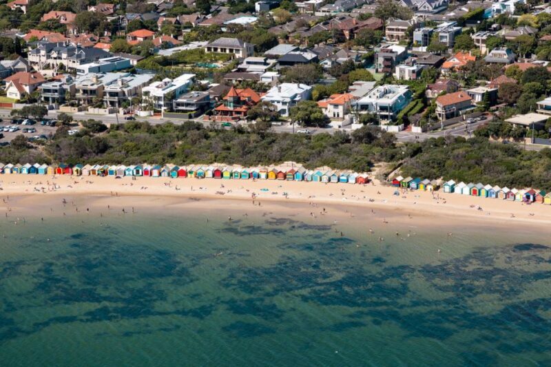 Melbourne: Brighton Beach & Ricketts Point Helicopter Flight - Melbourne: Brighton Beach & Ricketts Point Helicopter Flight – A Clear-Way to See the Coast