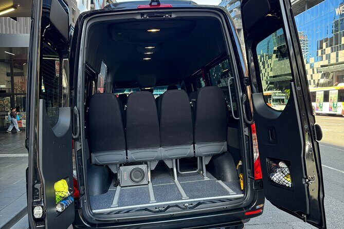 Melbourne CBD Transfer to MEL Airport Private Van Hire - The Sum Up