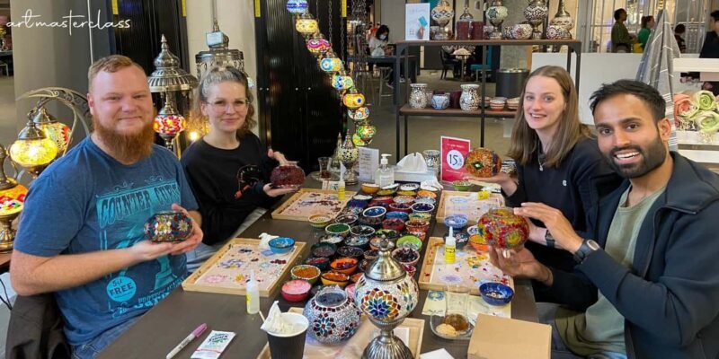 Melbourne: Mosaic Art Classes - Turkish Lamp Workshop - Melbourne: Mosaic Art Classes - Turkish Lamp Workshop