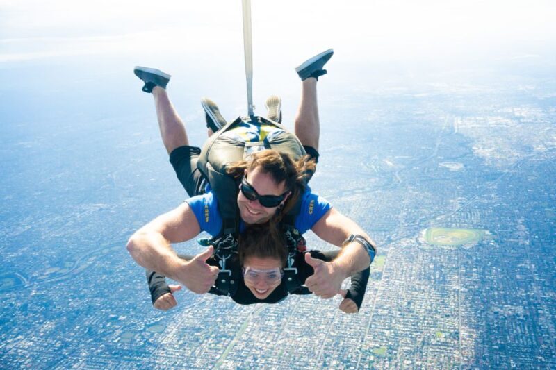 Melbourne: Tandem Skydive Experience over St. Kilda Beach - The Itinerary and What to Expect