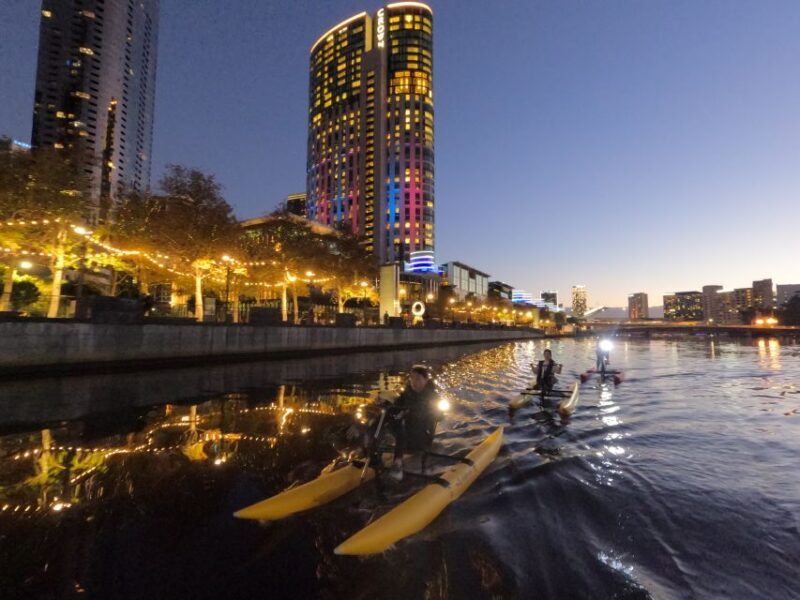 Melbourne: Yarra River Twilight Waterbike Tour - FAQ