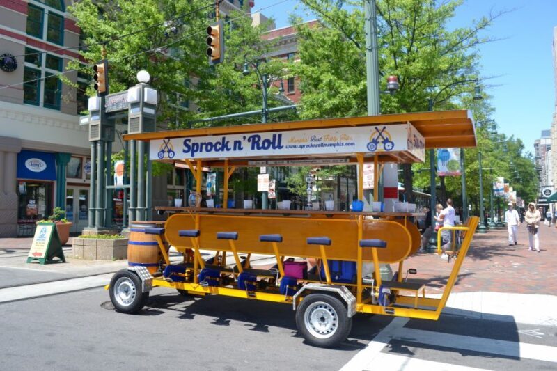 Memphis: Guided Bar Crawl on a Pedal Bike - Key Points
