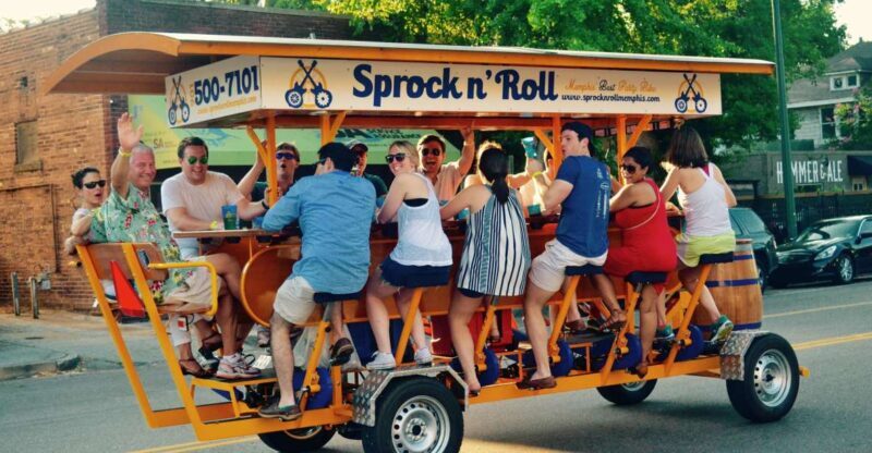 Memphis: Guided Bar Crawl on a Pedal Bike - A Detailed Look at the Memphis Pedal Bike Bar Crawl