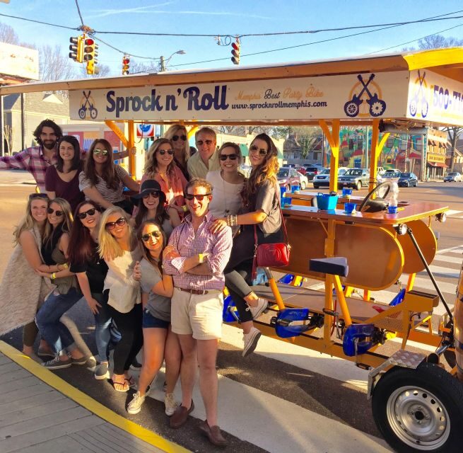 Memphis: Guided Bar Crawl on a Pedal Bike - Frequently Asked Questions