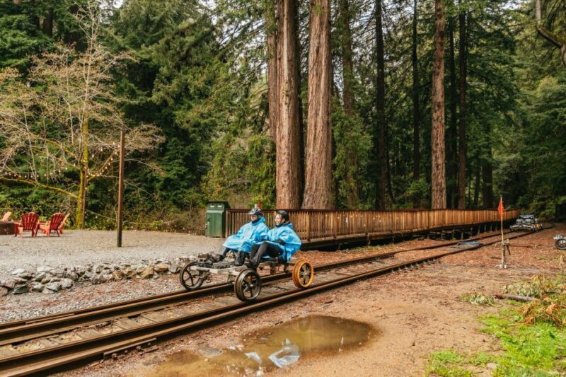 Mendocino County: Pudding Creek Railbikes - A Closer Look at the Pudding Creek Railbikes Experience