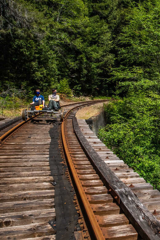 Mendocino County: Railbiking Tour Along the Noyo River - Experience Mendocino County’s Railbiking Tour Along the Noyo River