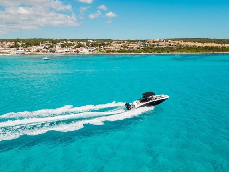 Menorca - Private Boat Charter all-inclusive - Half day - Detailed Breakdown of the Itinerary