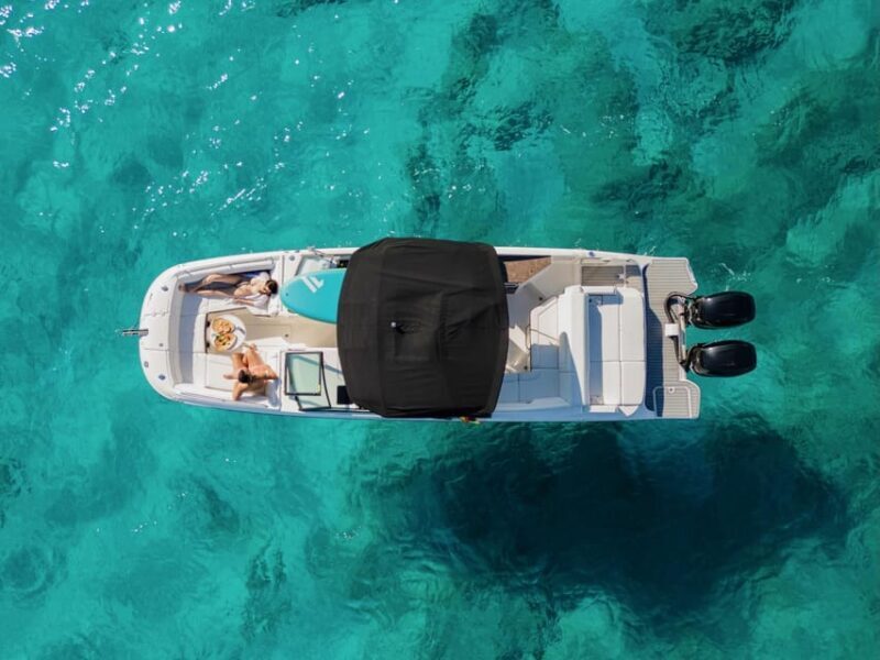Menorca - Private Boat Charter all-inclusive - Half day - The Sum Up