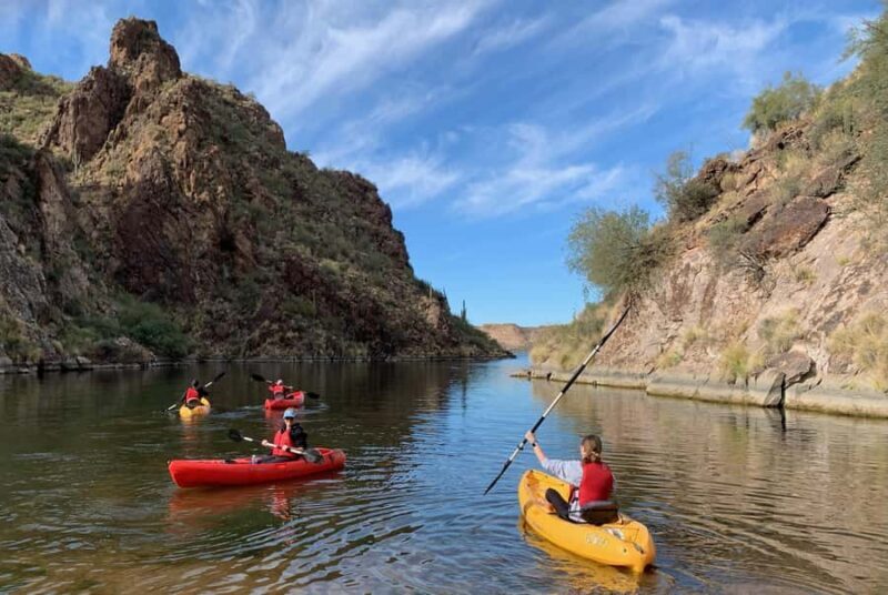 Mesa: Extended 3 Hr Self-Guided Saguaro Lake Kayaking Trip - Frequently Asked Questions