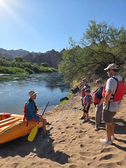 MESA: Guided Rafting Trip on the Lower Salt River - Key Points