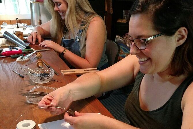 Metalsmithing in a Rustic Studio - Exploring the Metalsmithing Experience in Detail