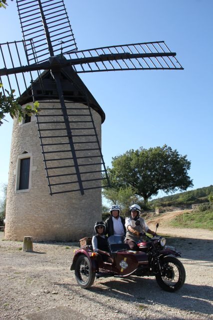 Meursault: Tour of the Vineyards on Motorbike with Sidecar - The Final Panoramic View