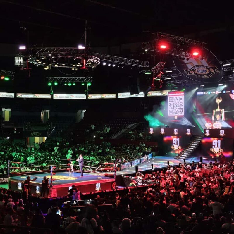 Mexican Night: Wrestling + Tacos + Tequila. Mexico City - Key Points: