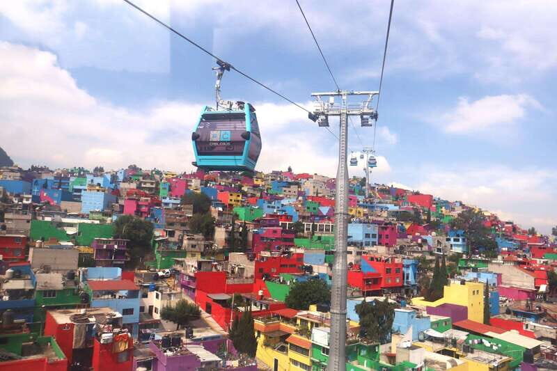 Mexico City: City Highlights Cable Car Ride w/ Taco & Tour - Key Points