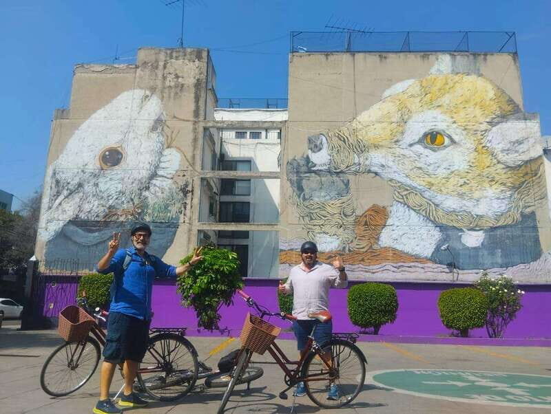 Mexico City Grafitti & Street art bike tour, find hidden gem - FAQ
