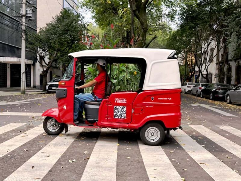 Mexico City: La Roma and La Romita Tuk Tuk Tour - Practical Details