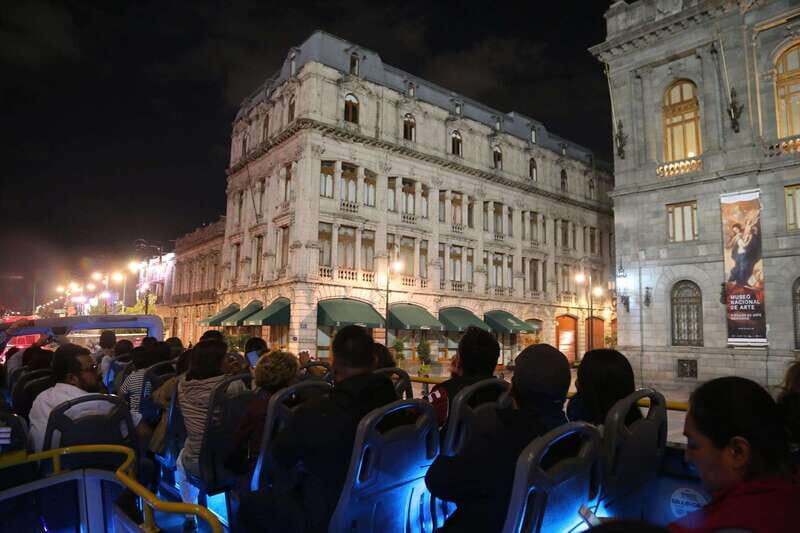 Mexico City: Night City Tour in a Double Decker Bus - Key Points