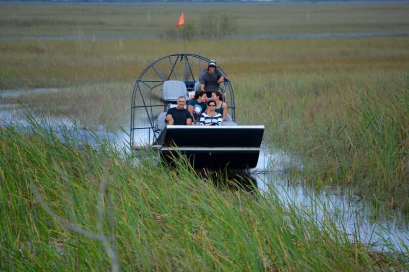 Miami: 1 Hour Everglades River of Grass Small Airboat Tour - Key Points