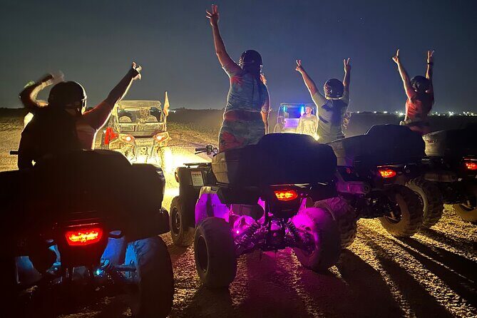Miami ATV Night Ride with LED Lights- FREE PASSENGER & SKI MASK - Miami ATV Night Ride with LED Lights: An Authentic, Exciting Off-Road Adventure