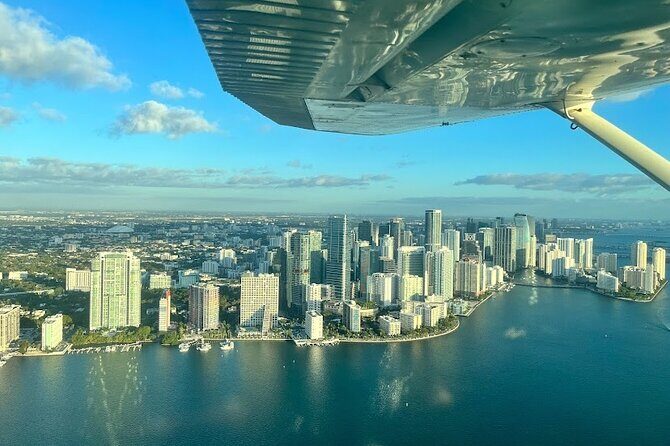 Miami Beach: Luxury Plane Tour with Free Champagne - Key Points