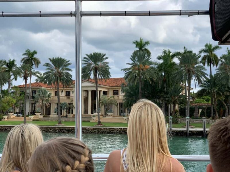 Miami Biscayne Bay Sightseeing Cruise: Millionaires Row - FAQ