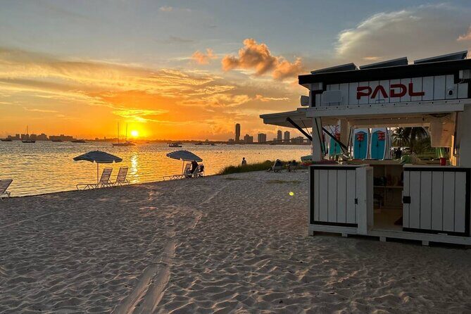 Miami Chair and Umbrella Package on Biscayne Bay - Key Points