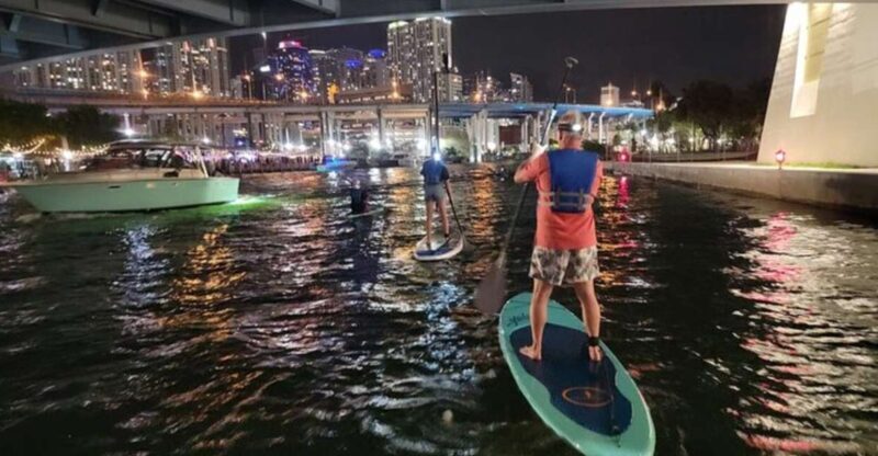 Miami: City Lights SUP or Kayak Night Tour - FAQs