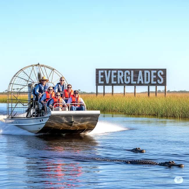 Miami: Everglades Airboat Alligator Tour with Transfer - Key Points