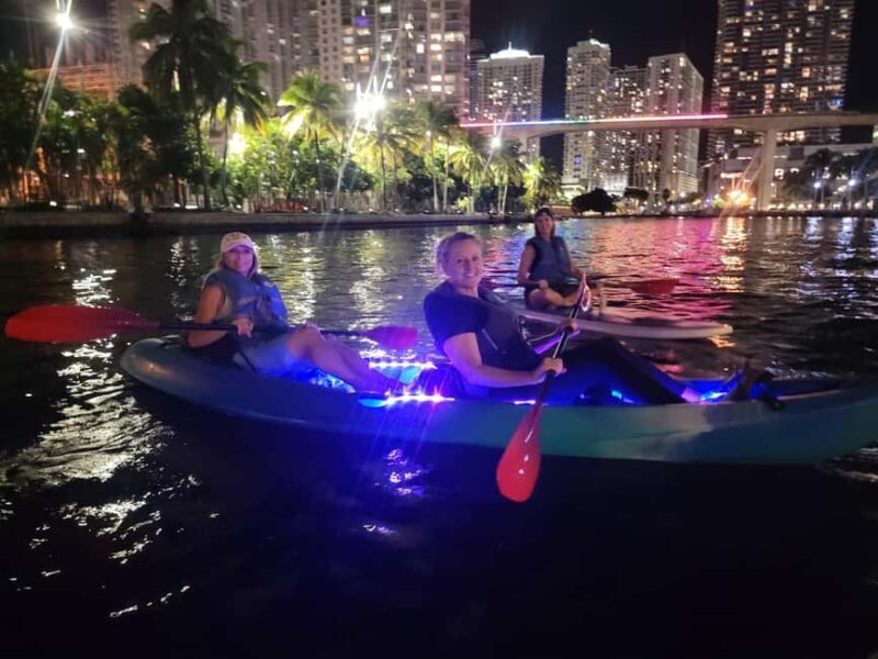 Miami: Guided LED-Lit Kayak Night Tour - An Authentic Look at the Miami LED-Lit Kayak Night Tour