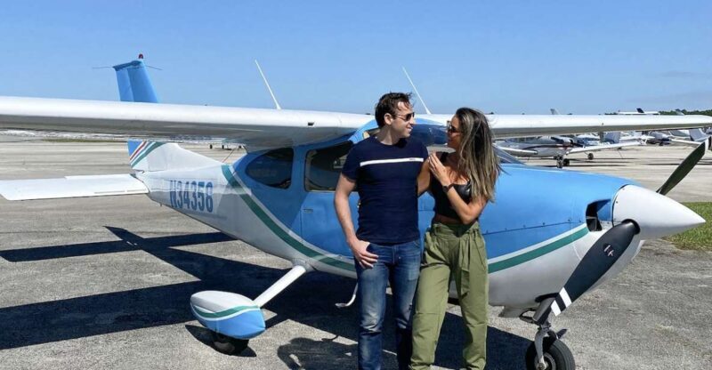 Miami: Key Largo Scenic Plane Tour - First Stop – Biscayne Bay and the Downtown Skyline