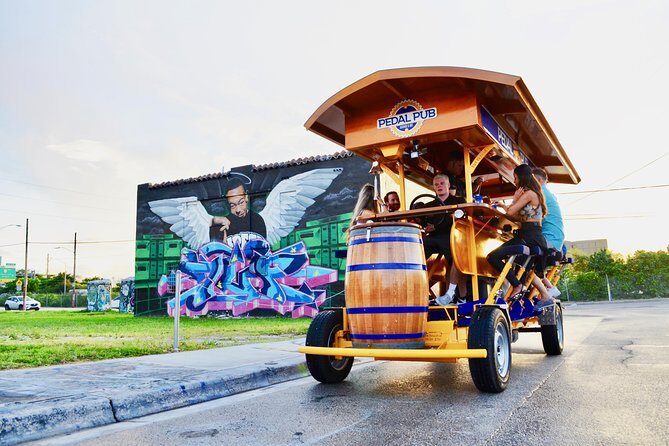 Miami Pedal Pub: Arts District Party Bike Pub Crawl - Key Points