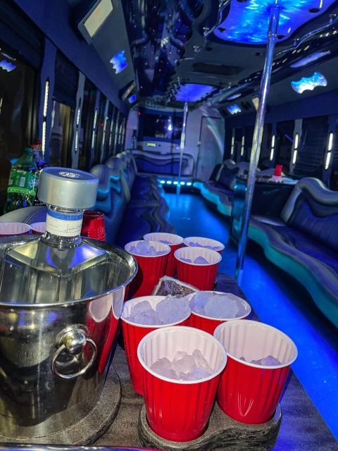 Miami Pool Tour with premium open bar & Party Bus Experience - Starting Point: The Clevelander on South Beach