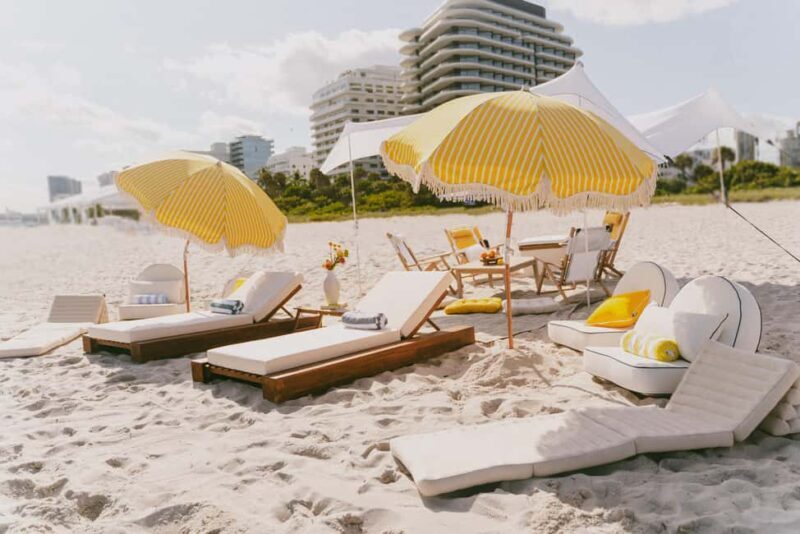 Miami: Private Beach Lounge and Picnic Set Up - Practical Tips for Your Beach Day