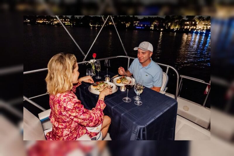 Miami: Private Dinner Cruise for 2 on a yacht. - The Sum Up