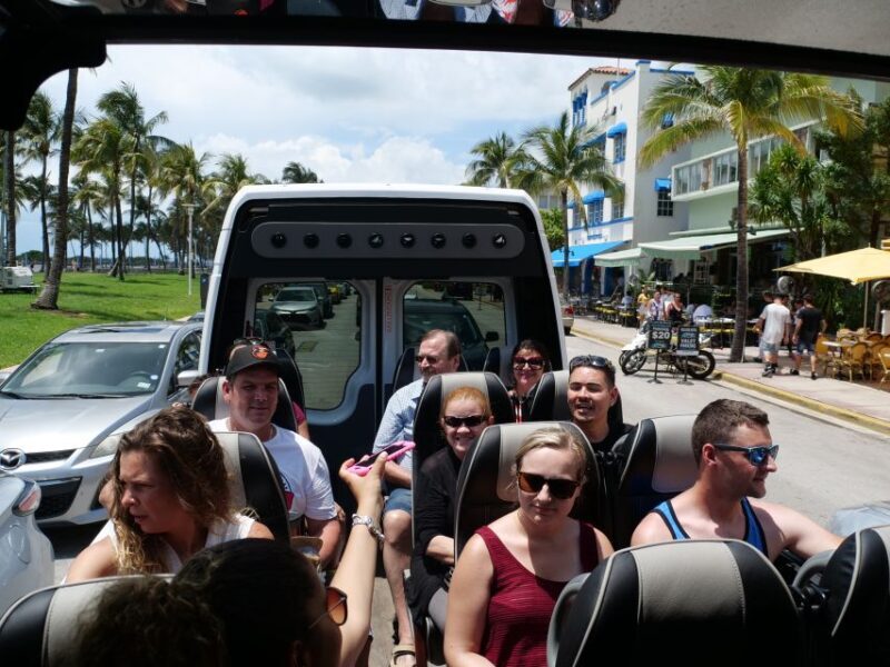Miami Sightseeing Tour in a Convertible Bus - FAQ