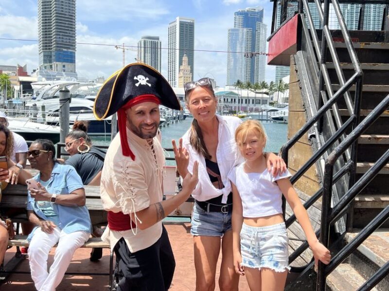 Miami: Skyline & Millionaire's Homes Pirate Boat Cruise - Authentic Feedback from Travelers