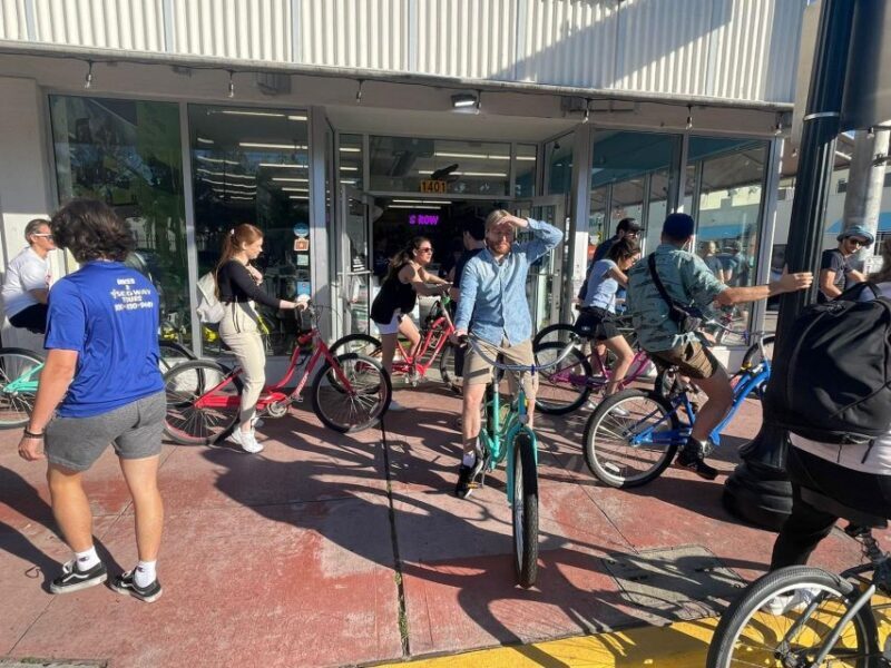 Miami: South Beach Architecture and Cultural Bike Tour - Exploring Miami’s South Beach on Two Wheels