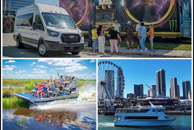 Miami Trilogy: City Tour, Boat Cruise and Everglades Adventure - Key Points