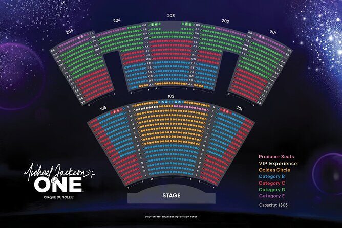 Michael Jackson ONE by Cirque du Soleil® at Mandalay Bay Resort and Casino - The Theatrical Experience and Atmosphere