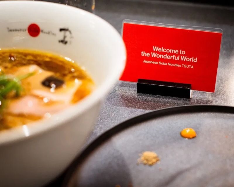 Michelin Star Ramen Tasting at Tsuta in Shibuya - Bringing the components together in a signature bowl